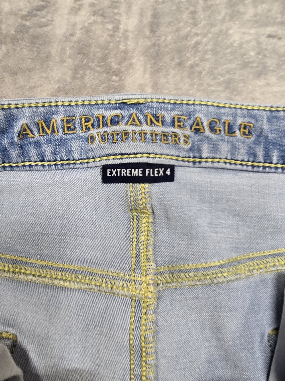 American Eagle Outfitters Original Boot Jeans Mens 36x30 Blue Boot Denim Pants - Picture 9 of 15